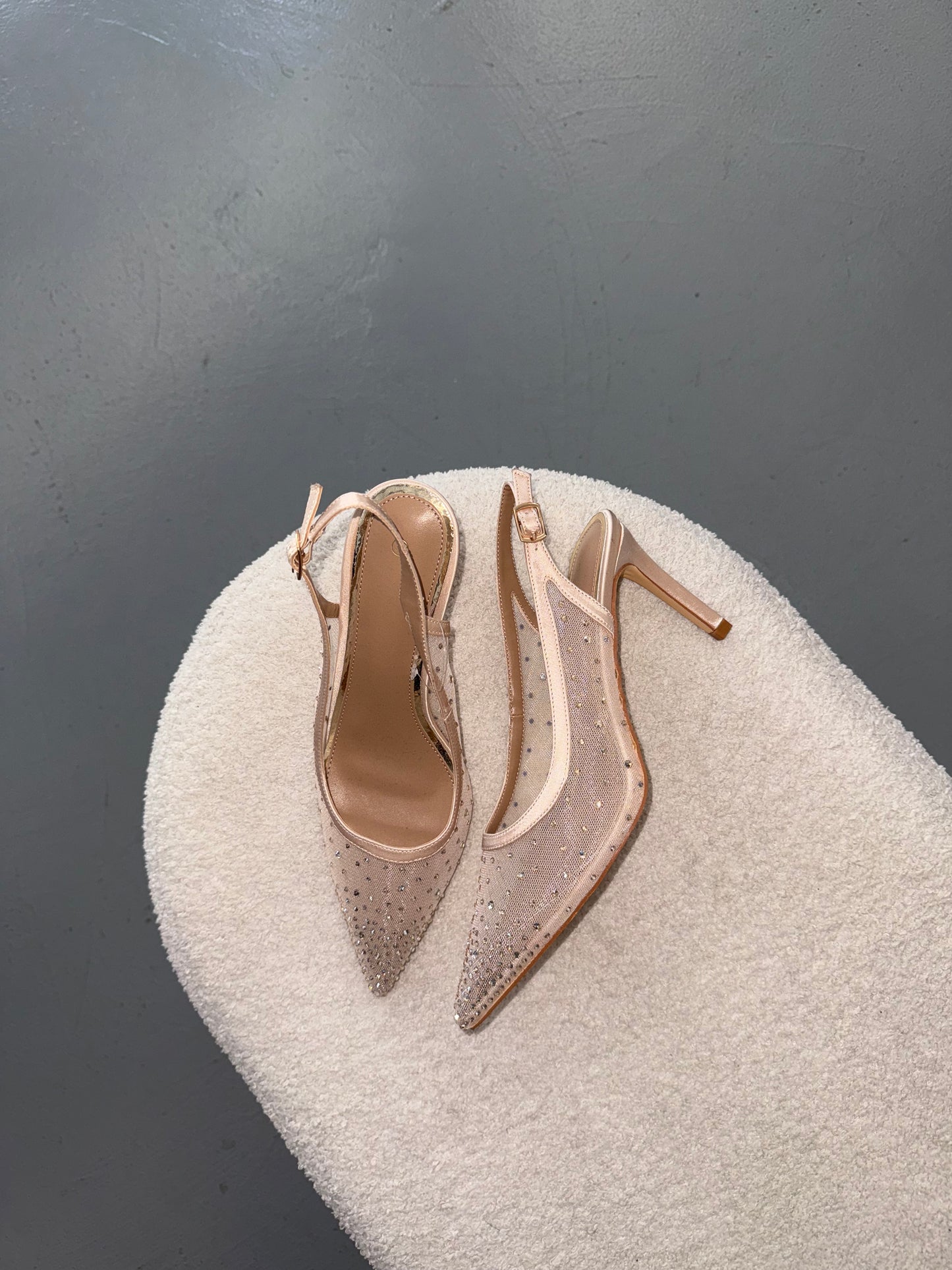 Gold Diamond Heels
