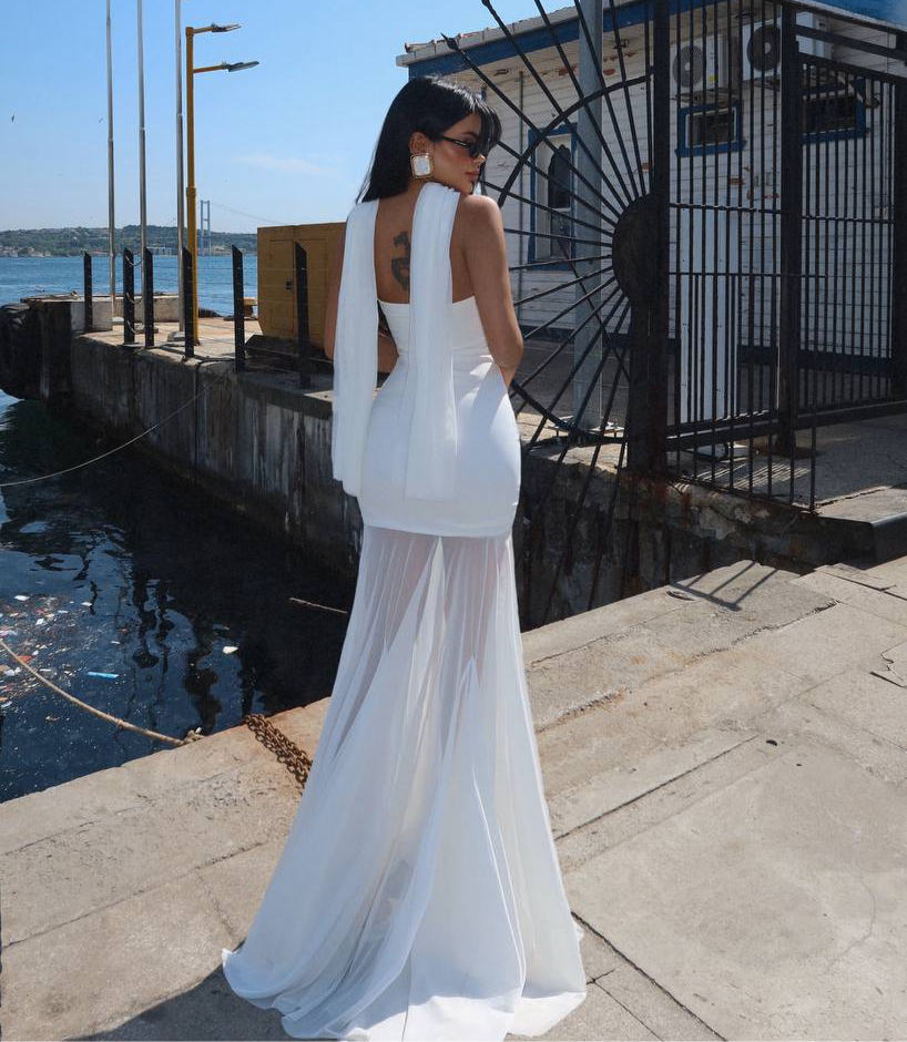 Julia Dress White