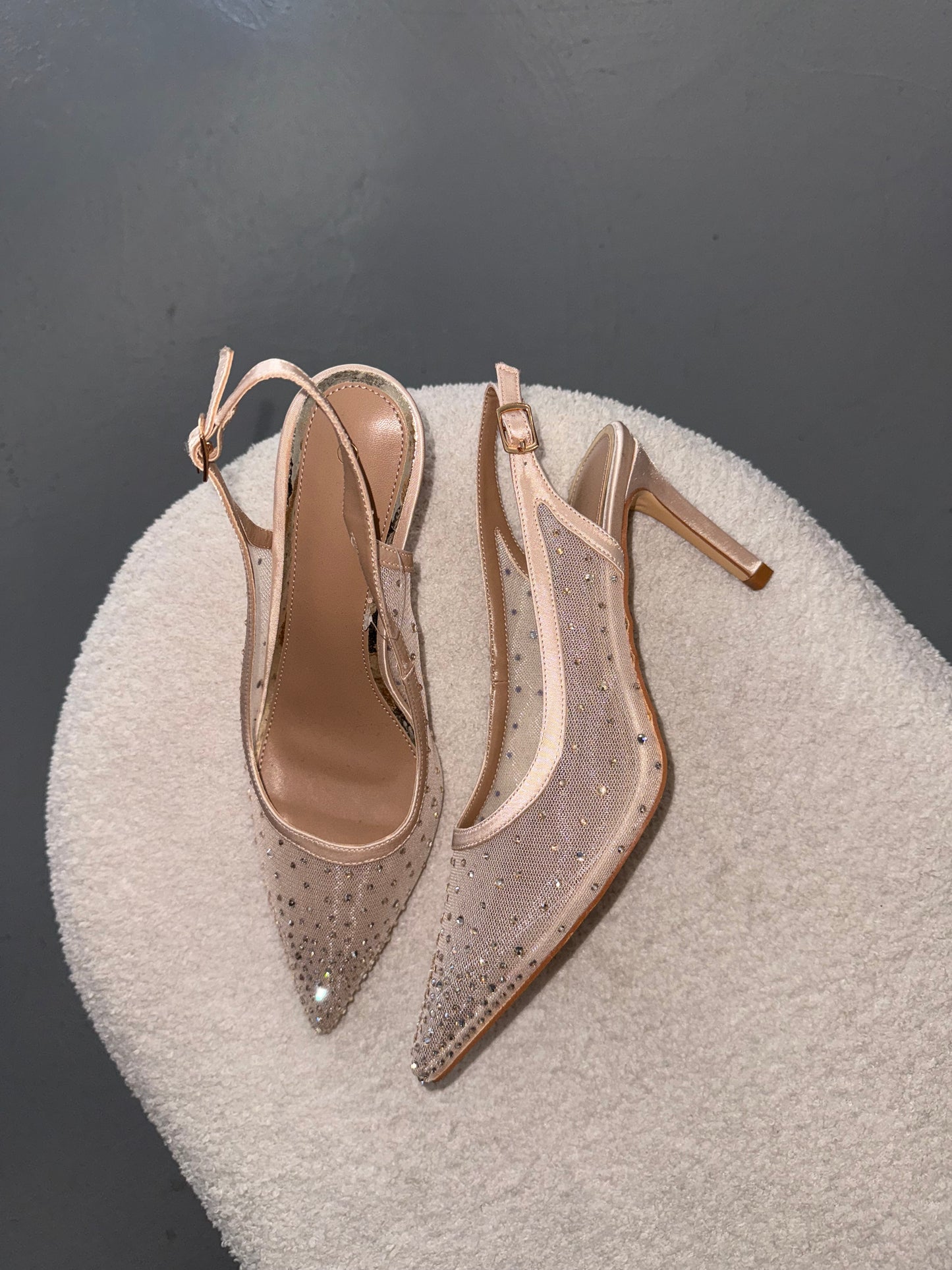 Gold Diamond Heels