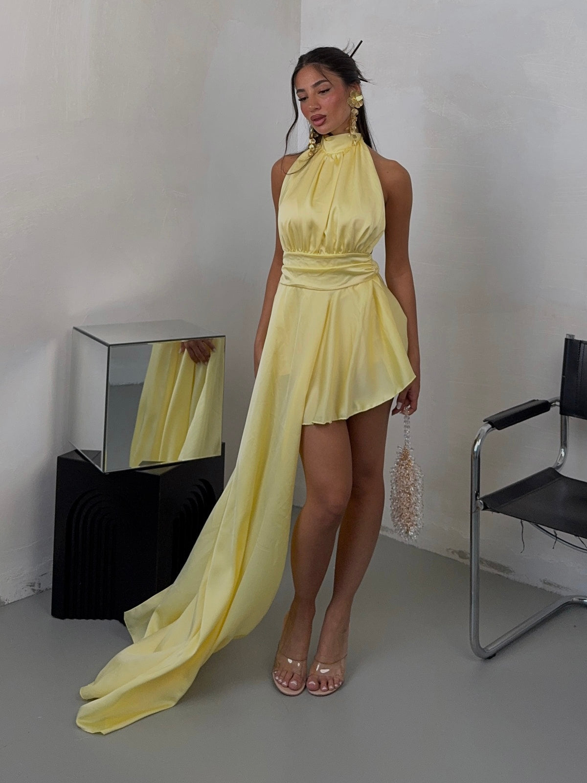 Satin Dress