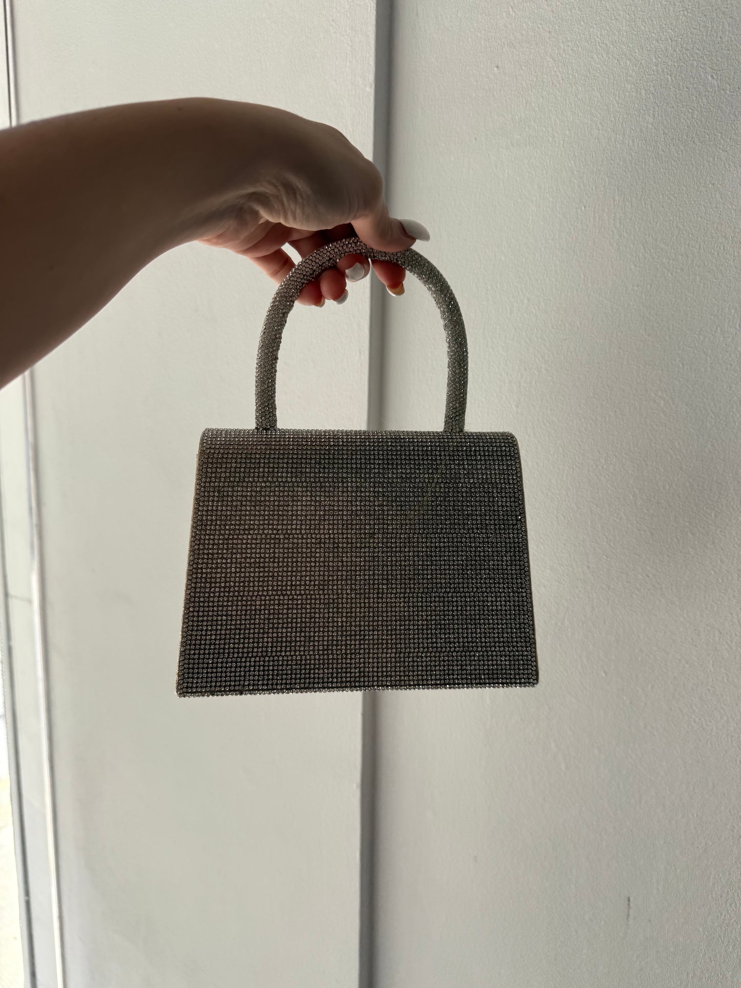 Emy Diamond Gold Bag