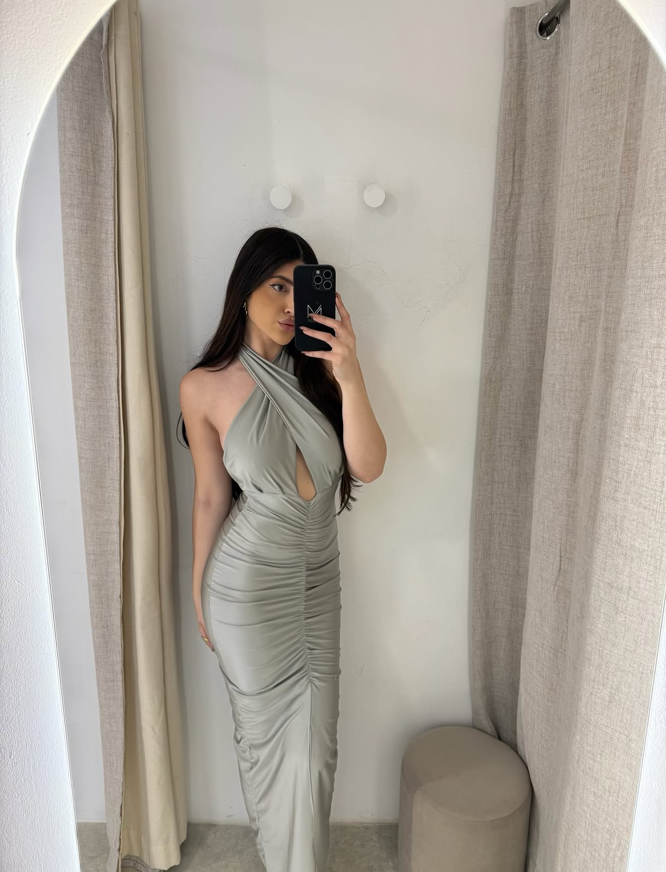Emilia Maissy Collection Dress Silver