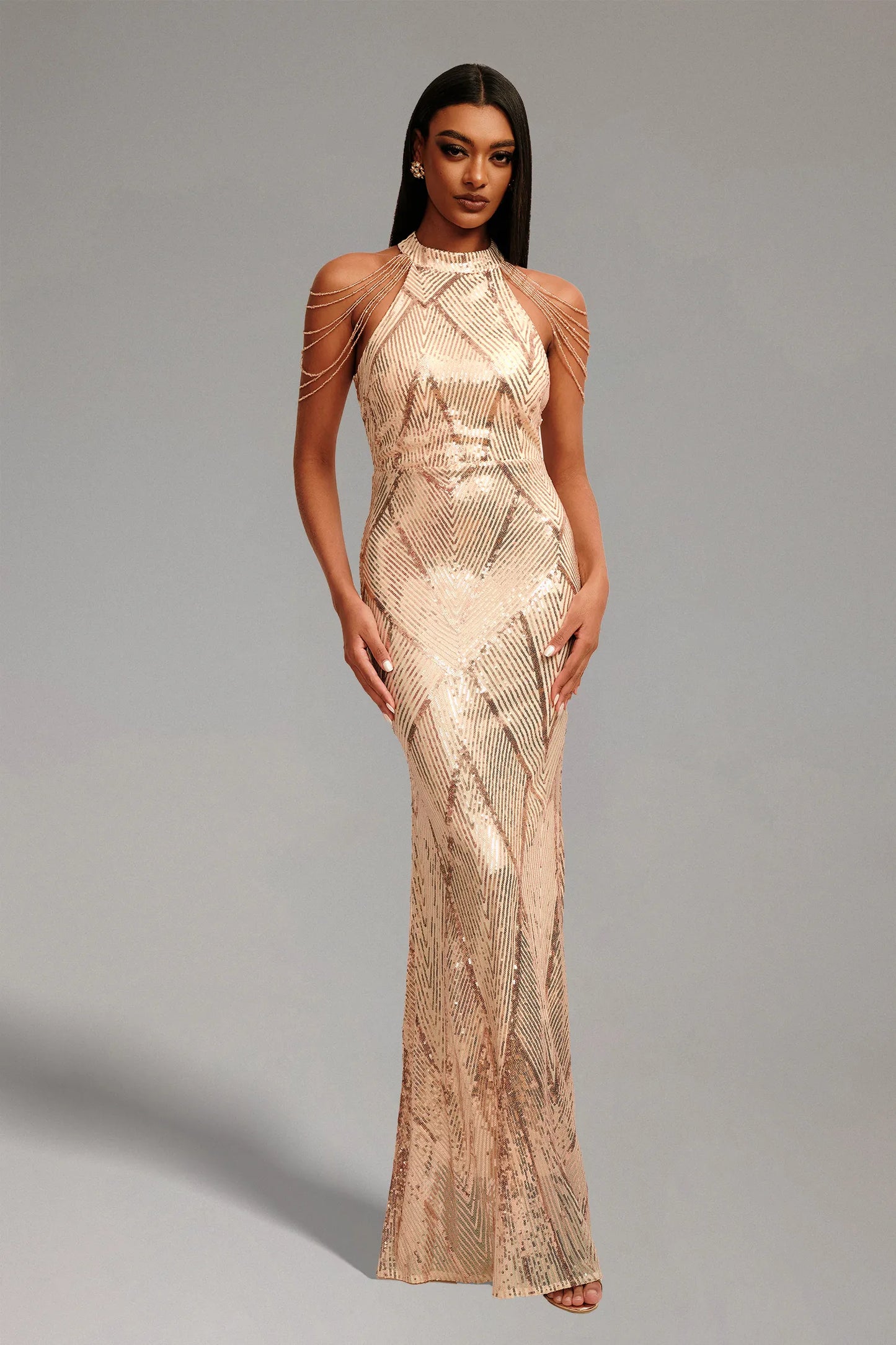 Elia Gold Exclusive Dress