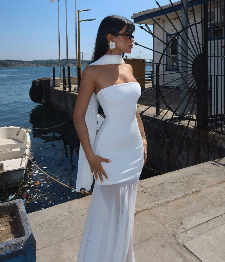 Julia Dress White