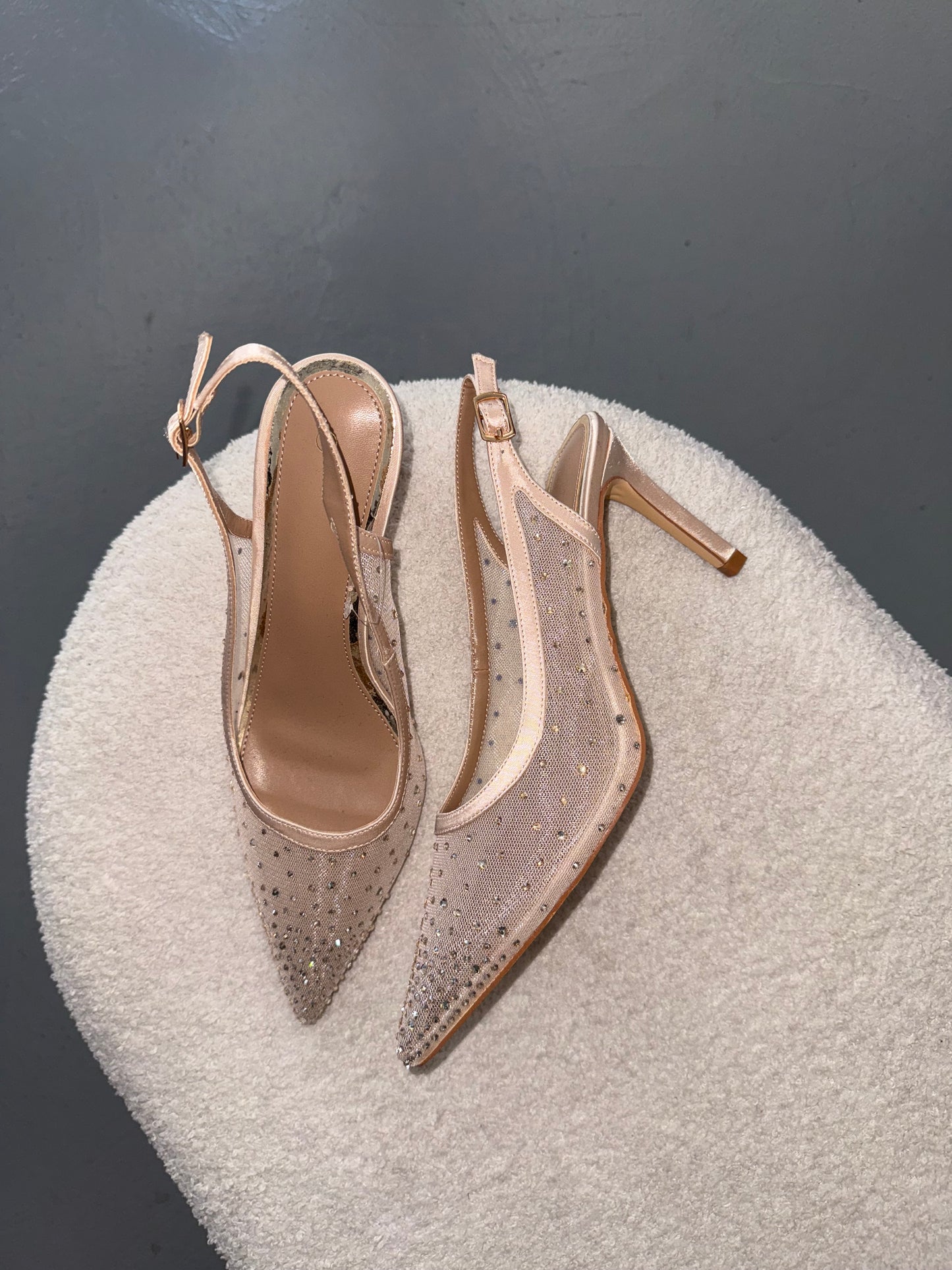 Gold Diamond Heels