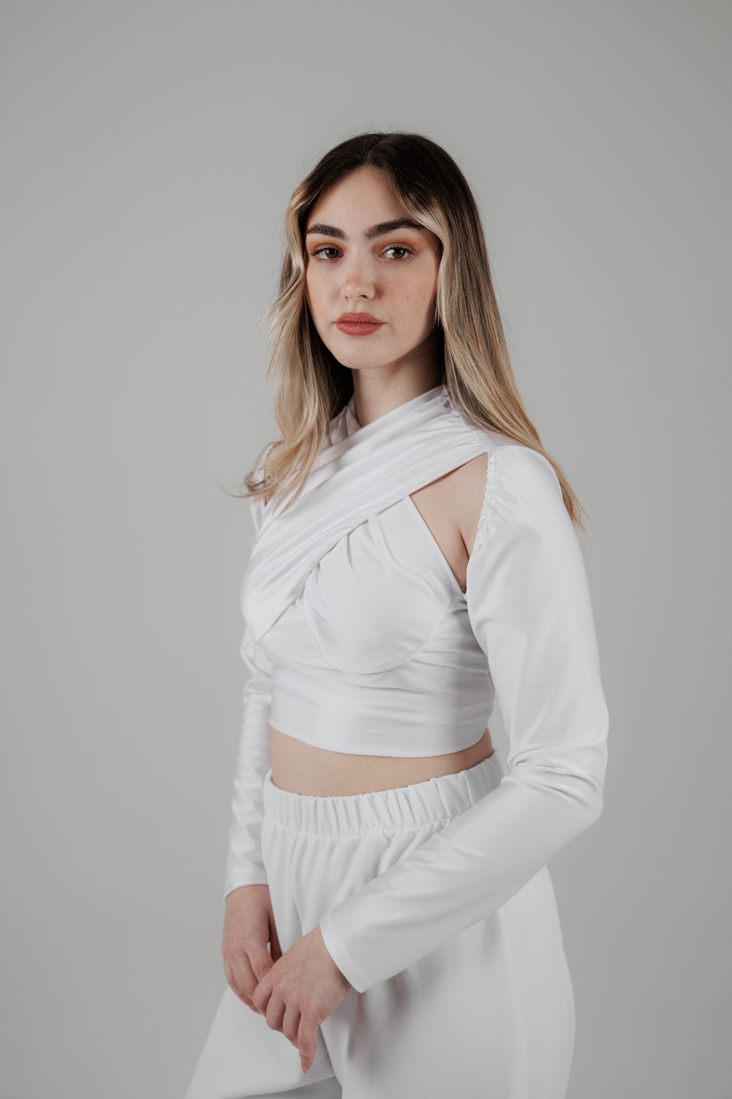 Aria Maissy Top White