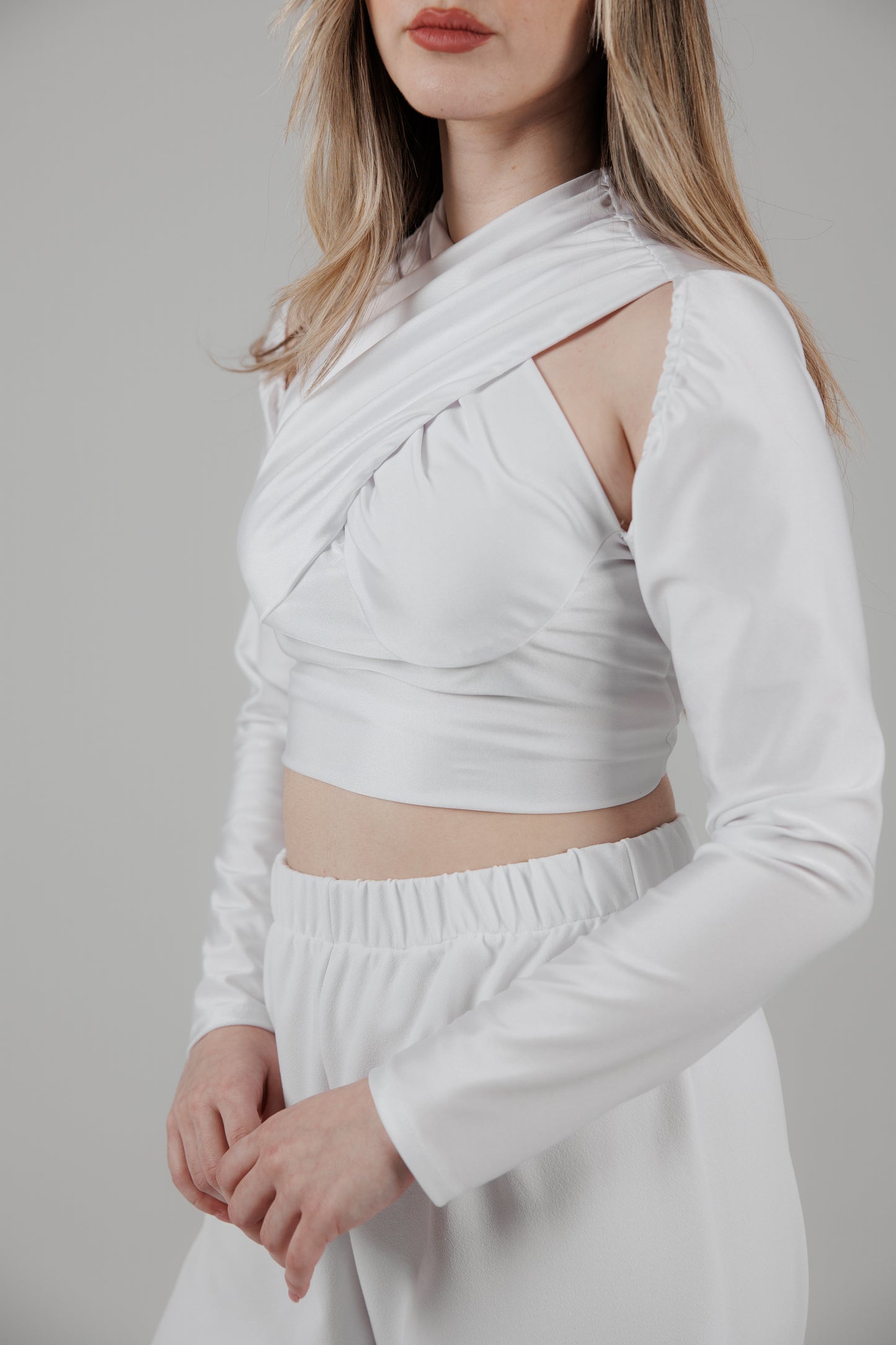 Aria Maissy Top White