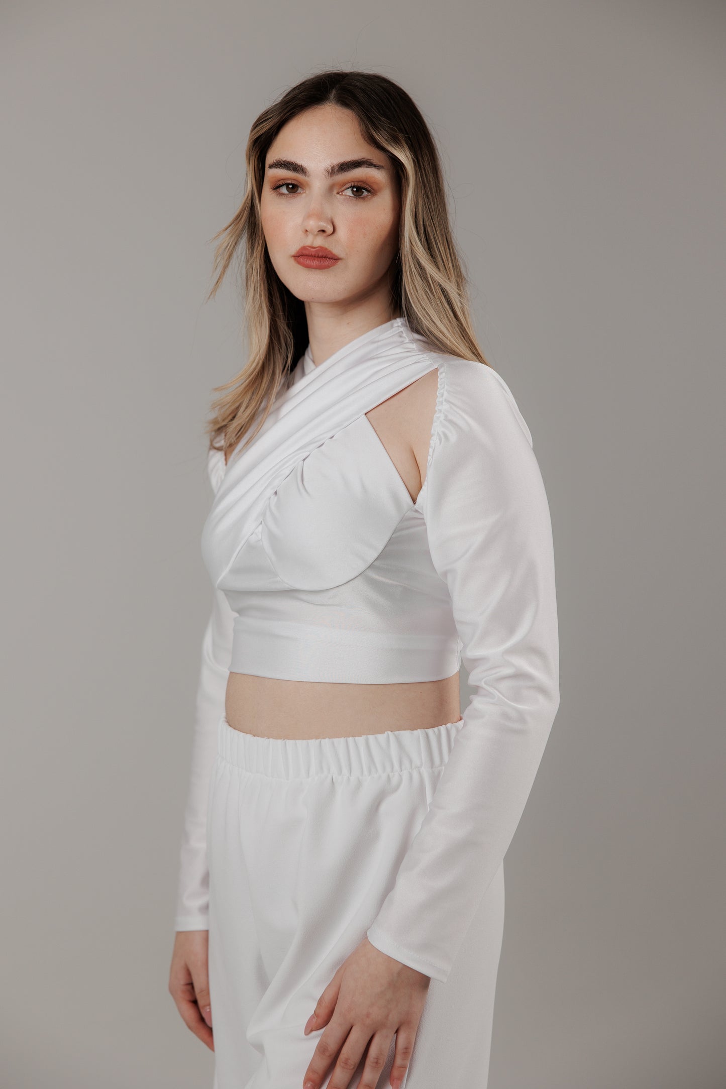 Aria Maissy Top White