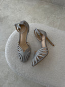 Silver Diamond Heels