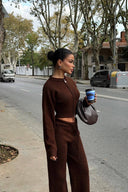 Eva Knitted Set Black