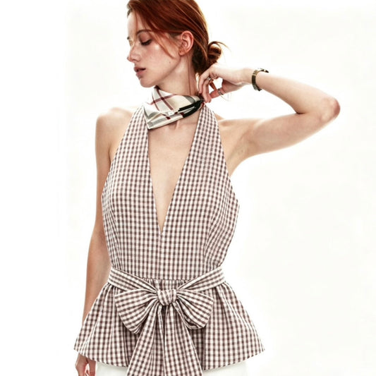 Lumina Checker Top