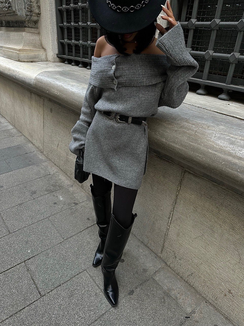 Elizabeth Knit/Dress Grey