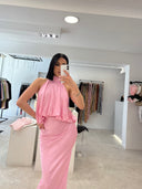 Lumina Satin Dress