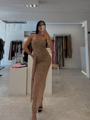 Strapless Lace Dress