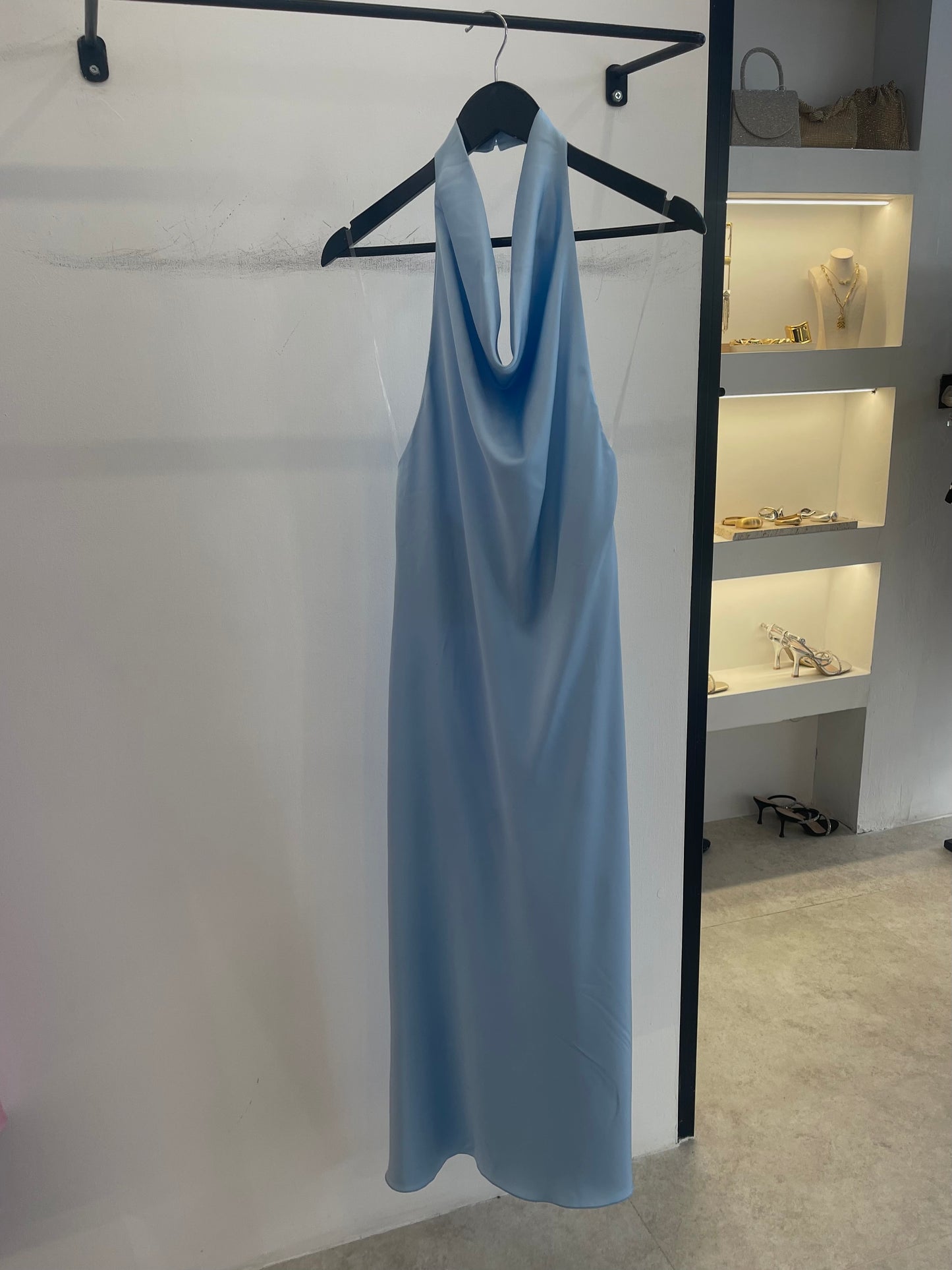 Midi Satin Dress