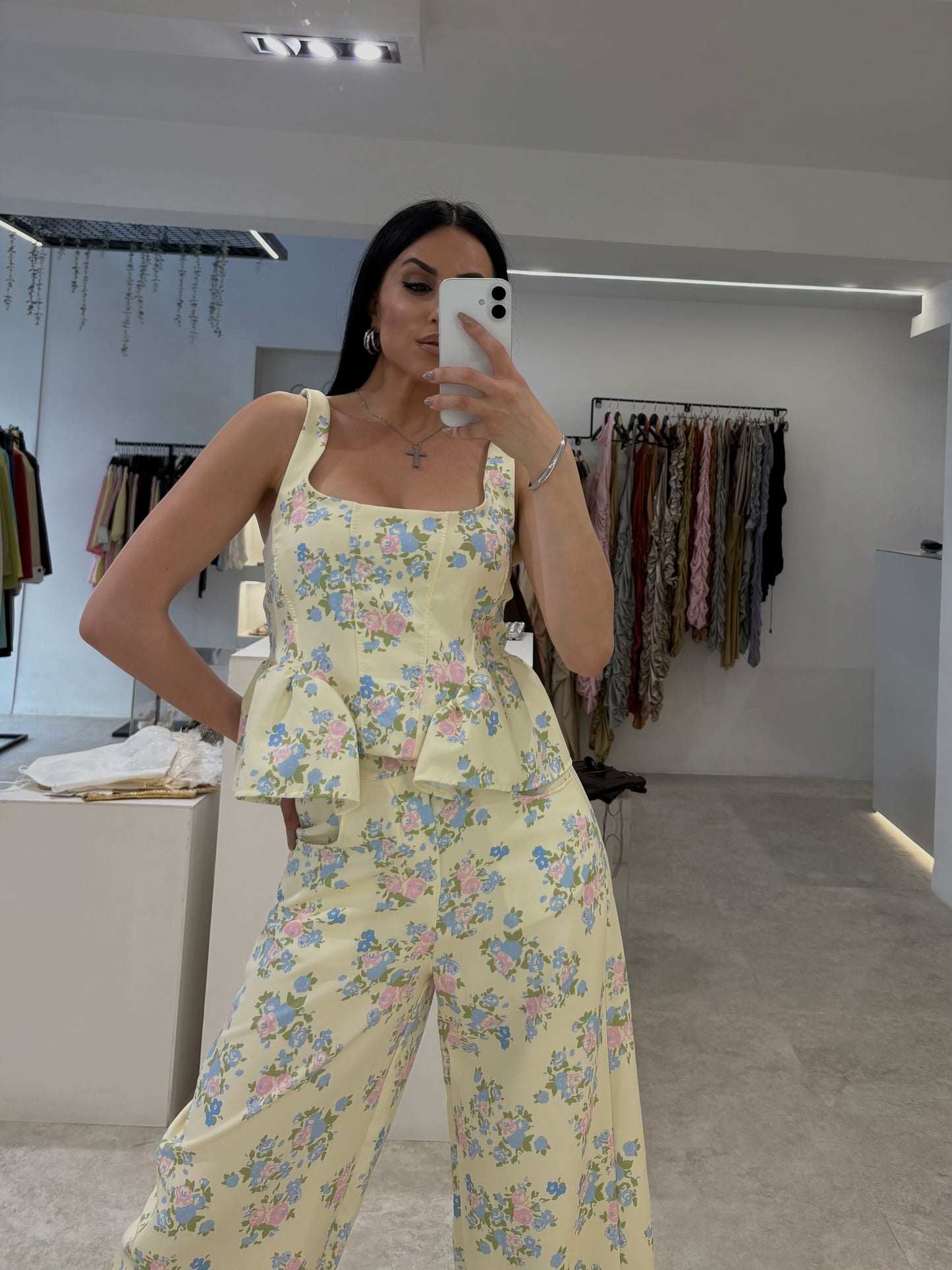 Yellow Floral Set