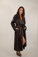Maxi Leather Coat