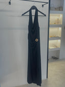 Maxi Dress With Gold Detail