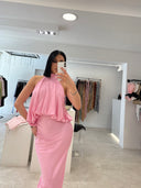 Lumina Satin Dress
