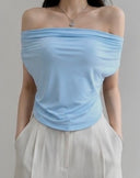 Oval Backless Top