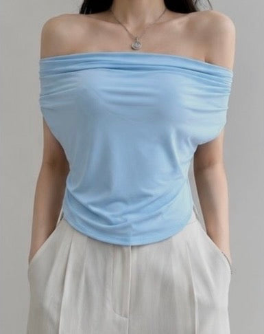 Oval Backless Top
