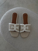 Beige Flats
