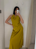 Satin Skirt Set