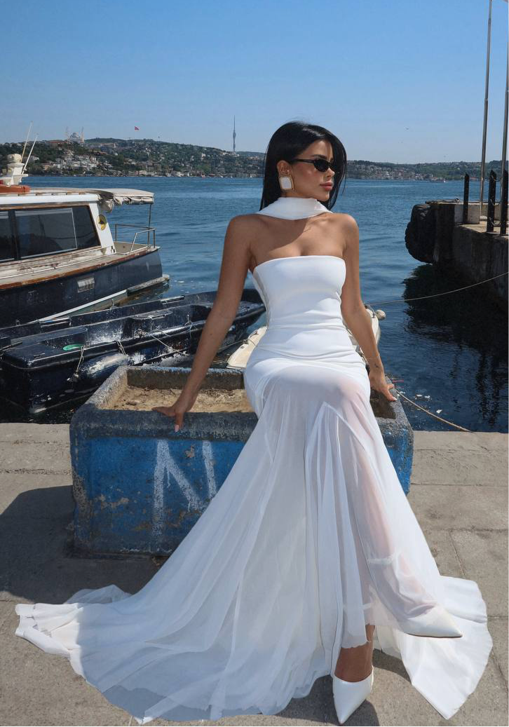 Julia Dress White