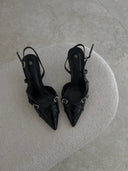 Black Heels With Straps