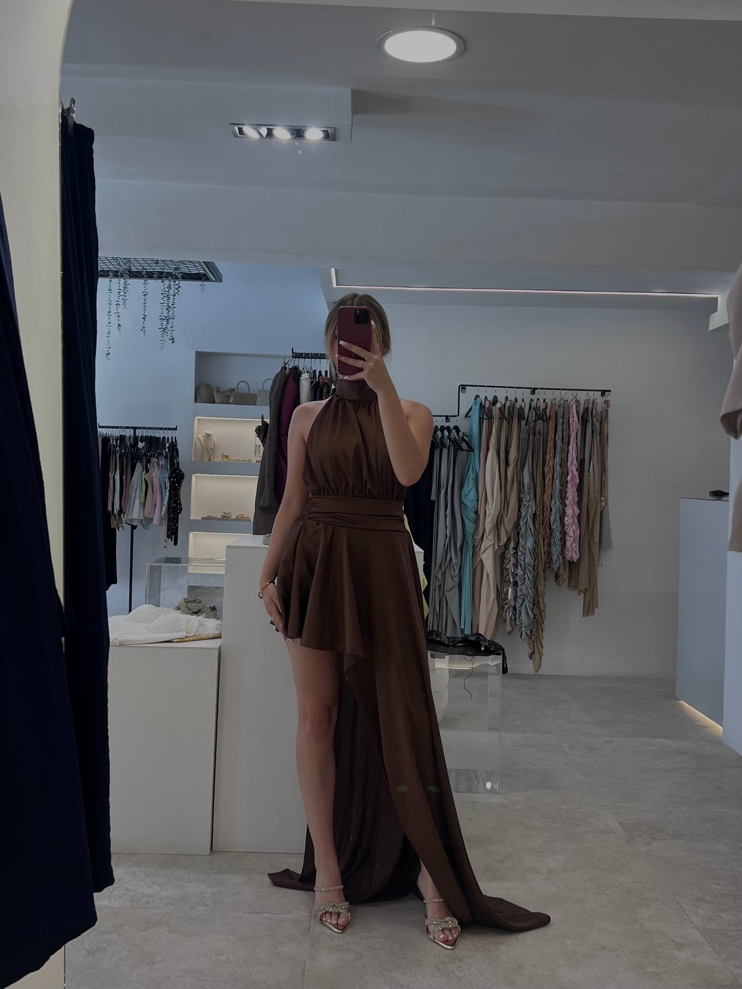 Satin Dress