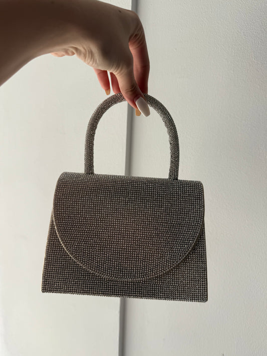 Emy Diamond Gold Bag