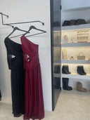 One Shoulder Maxi Dress