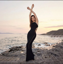 Black Maxi Beachwear Dress