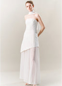 Lumina Dress With Mesh Skirt