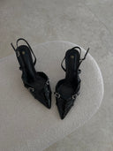 Black Heels With Straps