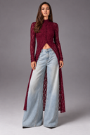 Long Lace Top
