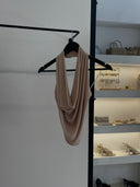 Oval Backless Top