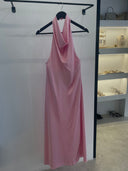 Backless Satin Dress