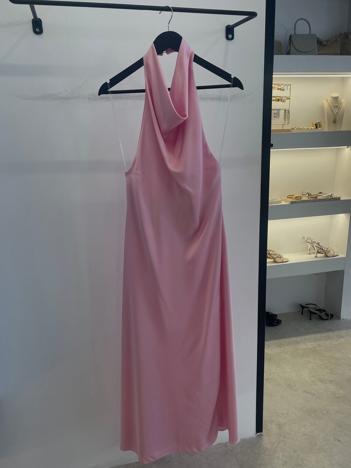 Midi Satin Dress