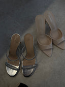 Silver Diamond Mules