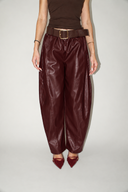 Leather Pants With Belt