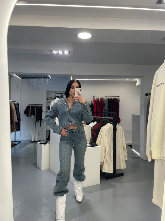 Carmen Diamond Jean Jacket