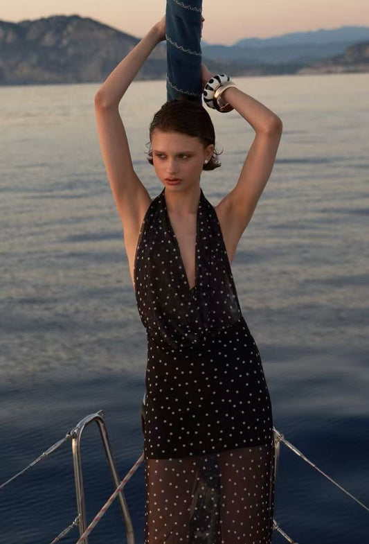 Lumina Polka Dot Dress