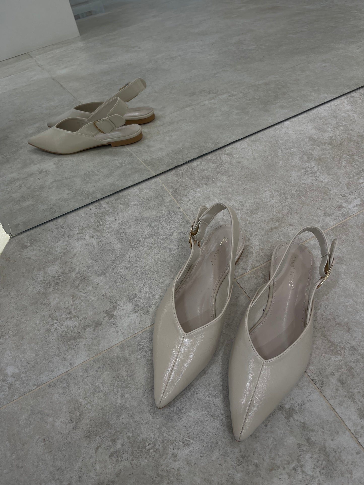 Beige Flats