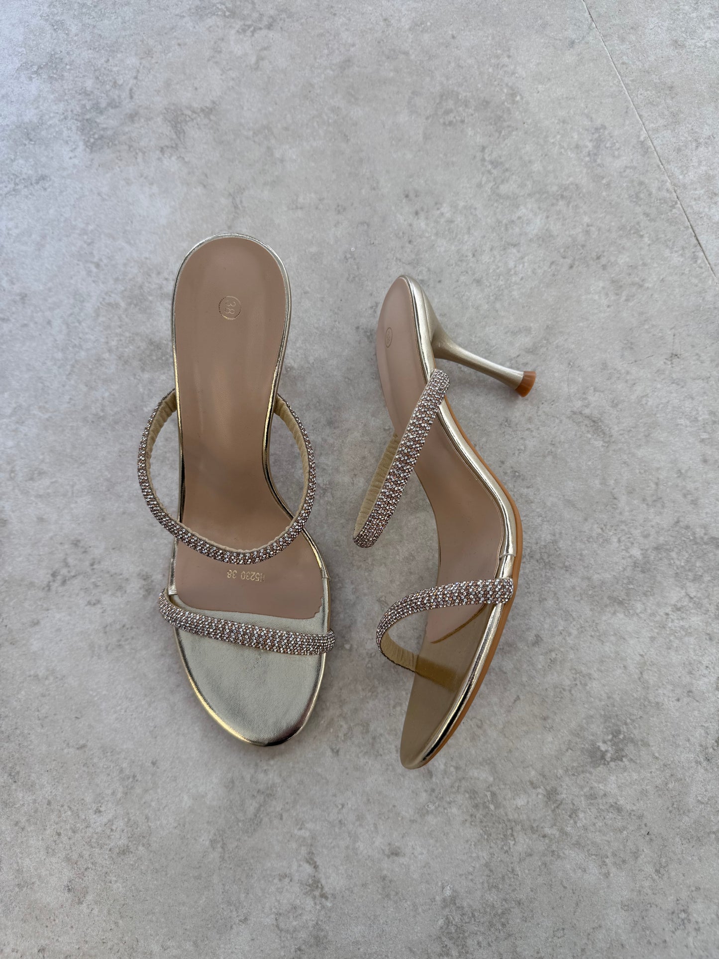 Gold Diamond Mules