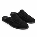 Black Suede Flats