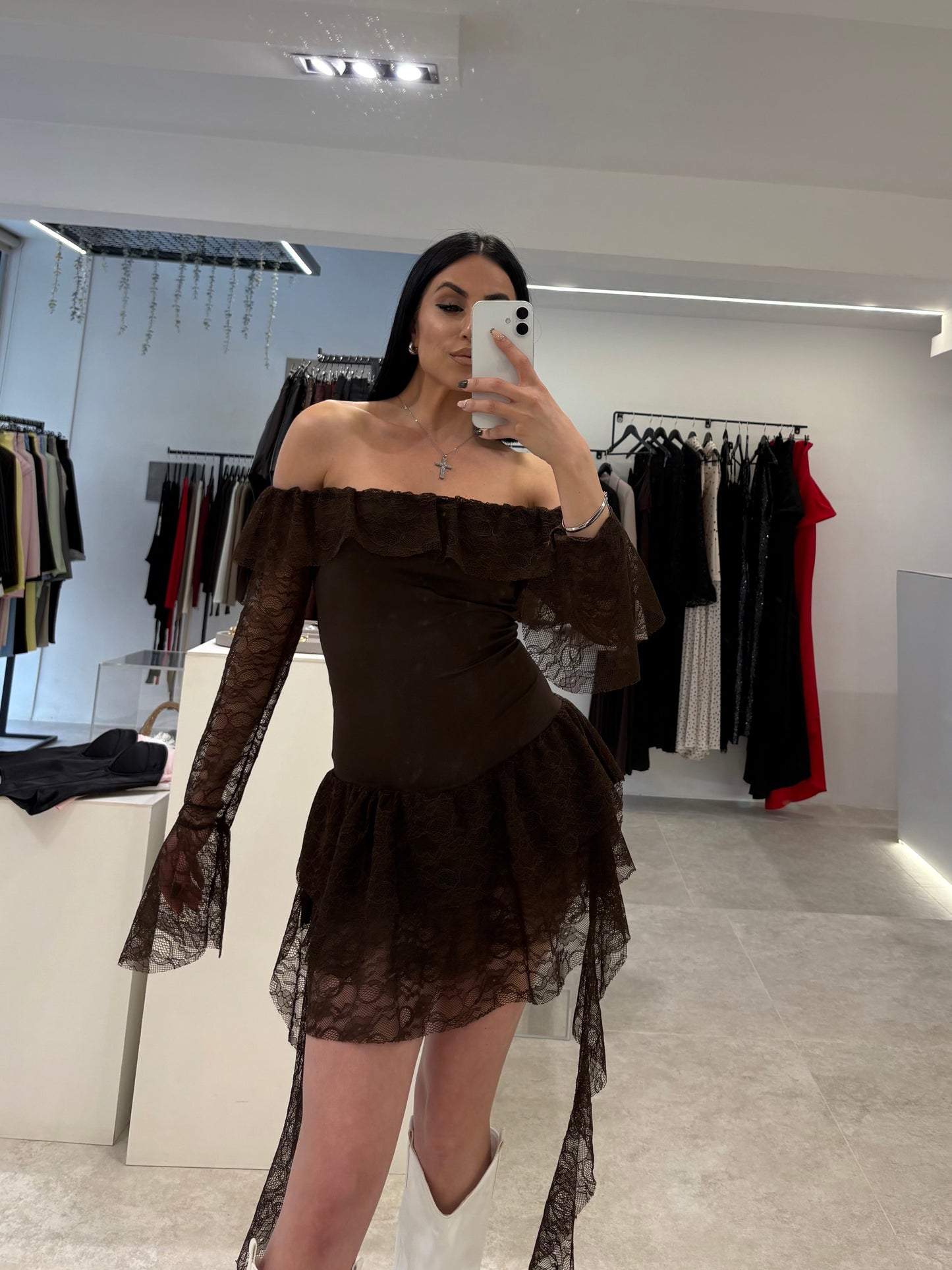 Mini Lace Dress