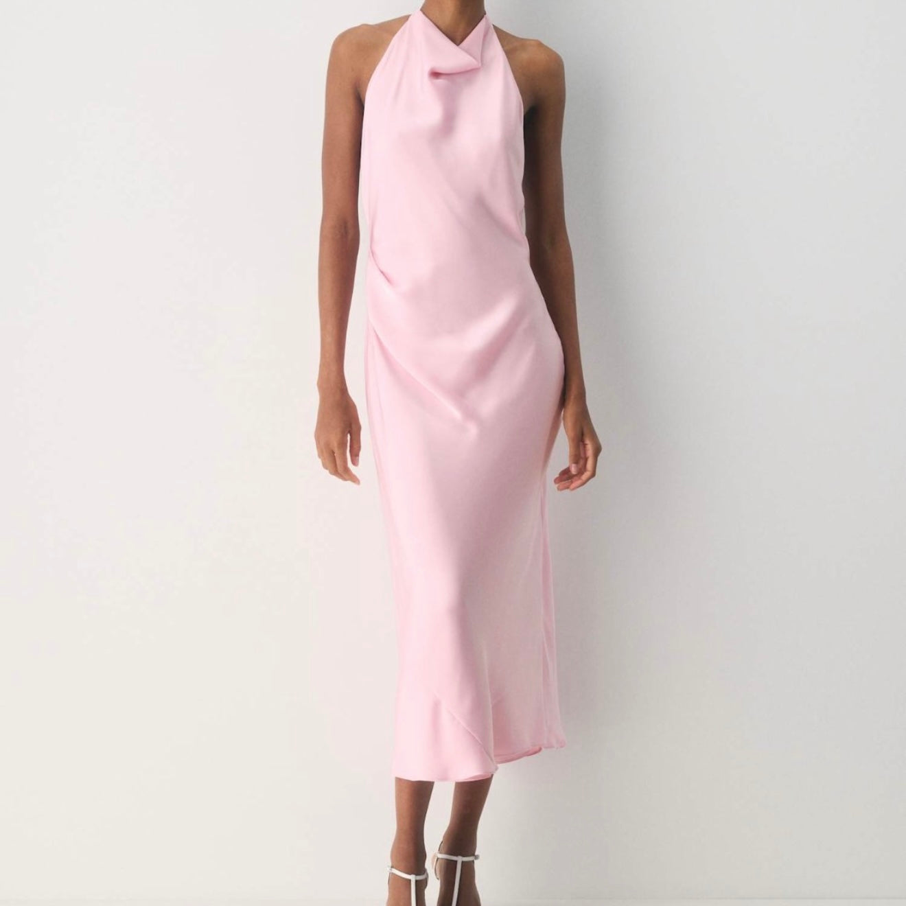 Midi Satin Dress