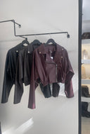 Leather Jacket With Zip