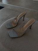 Silver Sparkly Heels